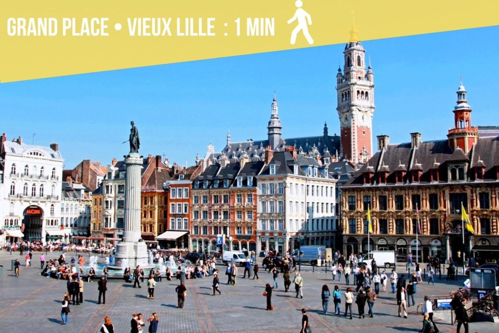Lille Centre - Nice Flat With Terrace! Esterno foto